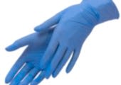 Перчатки нитриловые голубые 100 шт. (50 пар) - site41.local - Алматы