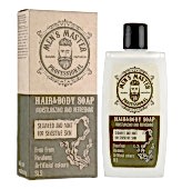 Бодрящее мыло для тела и волос "Водоросли и мята" MEN’S MASTER 260 мл - site41.local - Алматы