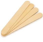 Шпатель деревянный узкий 100шт - site41.local - Алматы