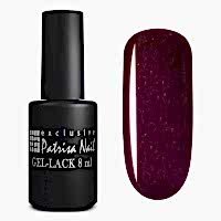 Гель-лак Patrisa Nail с шиммером №R20 Коричнево-бордовый, 8 мл - site41.local - Алматы