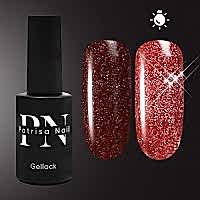 Гель-лак Patrisa Nail Fire Flash Красный, 8 мл - site41.local - Алматы