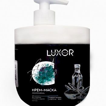 Крем-маска для ослабленных волос Luxor с коллагеном и маслом чиа 1000 мл - site41.local - Алматы