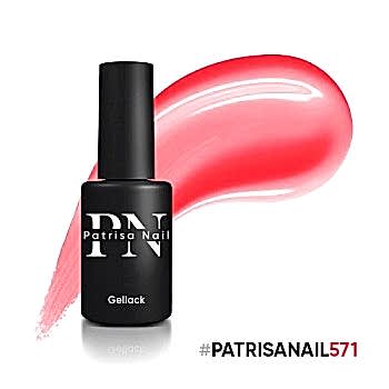 Гель-лак Patrisa Nail HYPE №571 Неоновый коралл, 8 мл - site41.local - Алматы