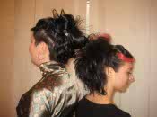 Прически семинара "Новогодняя феерия 2009"